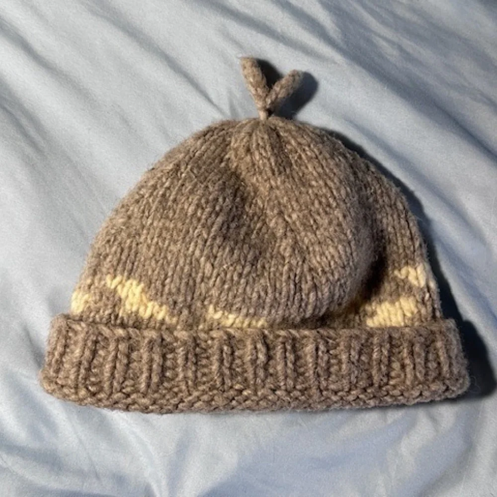 Vintage Cowichan Lake Toque.Hand made Wool from 1st nation on Vancouver Isl. - Picture 3 of 7